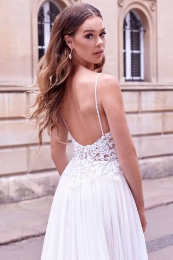 Adore by Justin Alexander #11185 #1 Sand/Ivory/Nude thumbnail