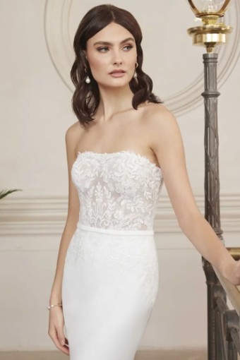 Adore by Justin Alexander #11205 #3 default Ivory/Ivory/Nude thumbnail