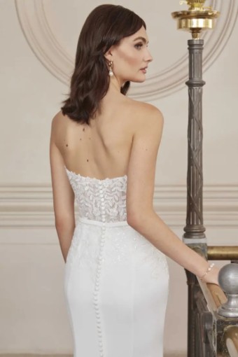 Adore by Justin Alexander #11205 #2 Ivory/Ivory/Nude thumbnail
