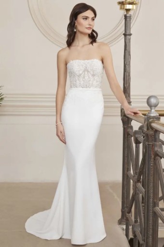 Adore by Justin Alexander #11205 #0 default Ivory/Ivory/Nude thumbnail