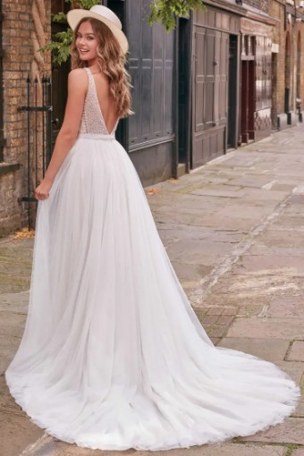 Adore by Justin Alexander #11249 #2 Sand/Ivory/Nude thumbnail