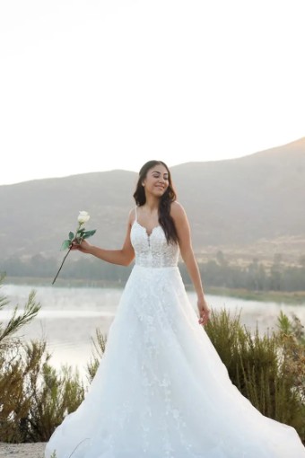 Stella York #7398 #4 Ivory/Ivory thumbnail