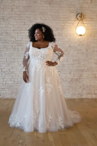 Stella York #7546 #4 Ivory/Ivory thumbnail