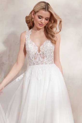 Adore by Justin Alexander #11269 #2 Ivory/Ivory/Nude thumbnail