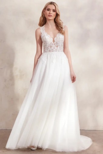 Adore by Justin Alexander #11269 #1 Ivory/Ivory/Nude thumbnail