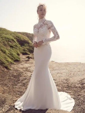 Rebecca Ingram #Dionne Jacket #0 default Ivory thumbnail