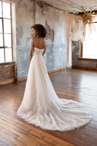 All Who Wander #TINLY #2 default (IV-BC) Ivory Lace Tulle and Regal Organza over Biscotti Gown thumbnail