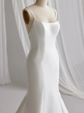 Rebecca Ingram #TANYA (23RC691A01) #4 All Ivory (gown with Ivory Illusion) thumbnail
