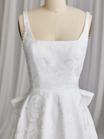 Rebecca Ingram #VESTA (23RK718A01 - Embellished) #4 Ivory (gown with Natural Illusion) thumbnail