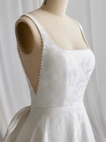 Rebecca Ingram #VESTA (23RK718A01 - Embellished) #5 default Ivory (gown with Natural Illusion) thumbnail