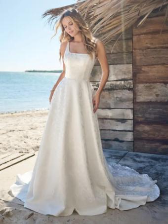 Rebecca Ingram #VESTA (23RK718A01 - Embellished) #2 Ivory (gown with Natural Illusion) thumbnail