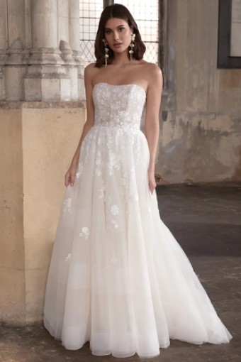 Adore by Justin Alexander #11302 Sabine #0 default Nude/Ivy/Latte thumbnail