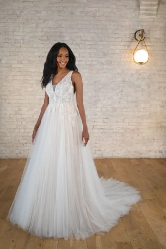 Stella York #7661 #3 ivory/ivory/pln thumbnail