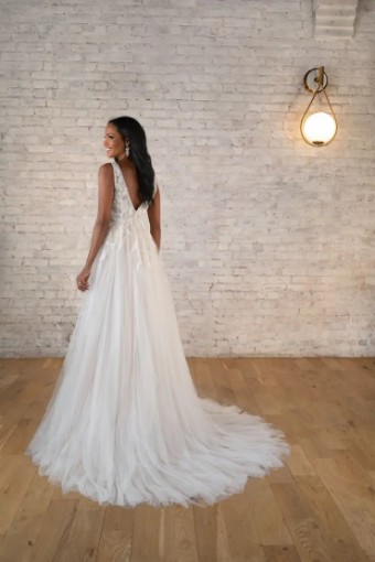 Stella York #7661 #4 ivory/ivory/pln thumbnail