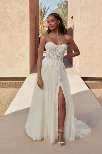 Adore by Justin Alexander #11332 #0 default pink champagne/ivory/latte thumbnail