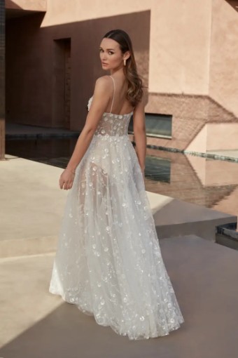 Adore by Justin Alexander #11335 #1 Nude/Ivory/Latte thumbnail
