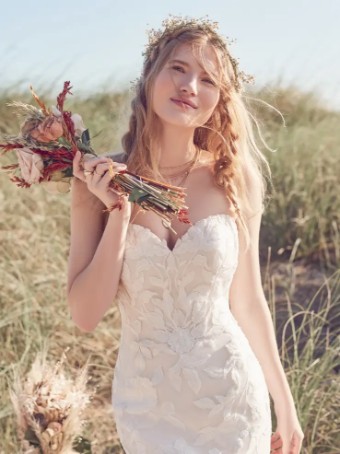 Rebecca Ingram #HATTIE LYNETTE #0 default All Ivory (gown with Ivory Illusion) thumbnail
