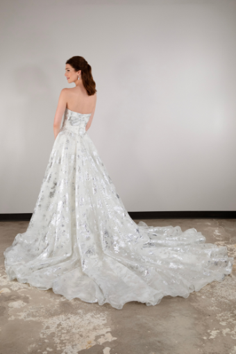 Essense of Australia #D3941 #5 (IV-IV) IVORY LUXE ORGANZA OVER IVORY GOWN thumbnail