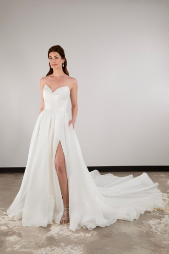 Essense of Australia #D3941 #6 default (IV-IV) IVORY LUXE ORGANZA OVER IVORY GOWN thumbnail