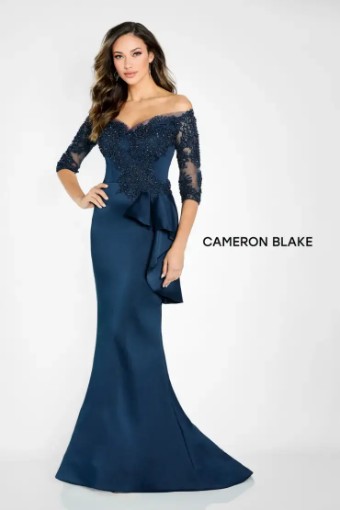 Cameron Blake by Mon Cheri #CB140 #0 default Navy Blue thumbnail