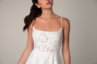 Stella York #8041 #2 (IV-IV) IVORY LACE TULLE AND ROYAL ORGANZA OVER IVORY GOWN thumbnail