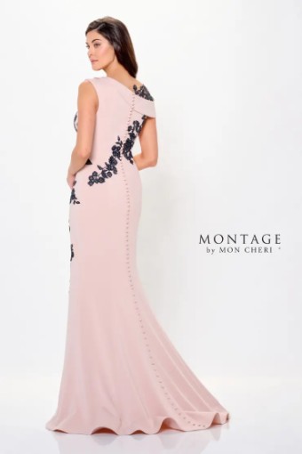 Montage by Mon Cheri #M901 #1 Blush/Black thumbnail