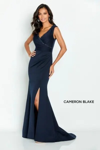 Cameron Blake by Mon Cheri #CB143 #0 default Navy Blue thumbnail