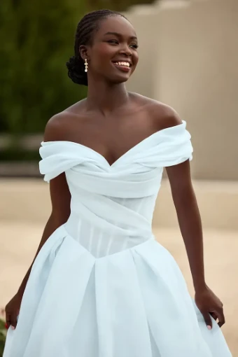 Sophia Tolli #Y3145 | Ariane #5 default Ivory thumbnail